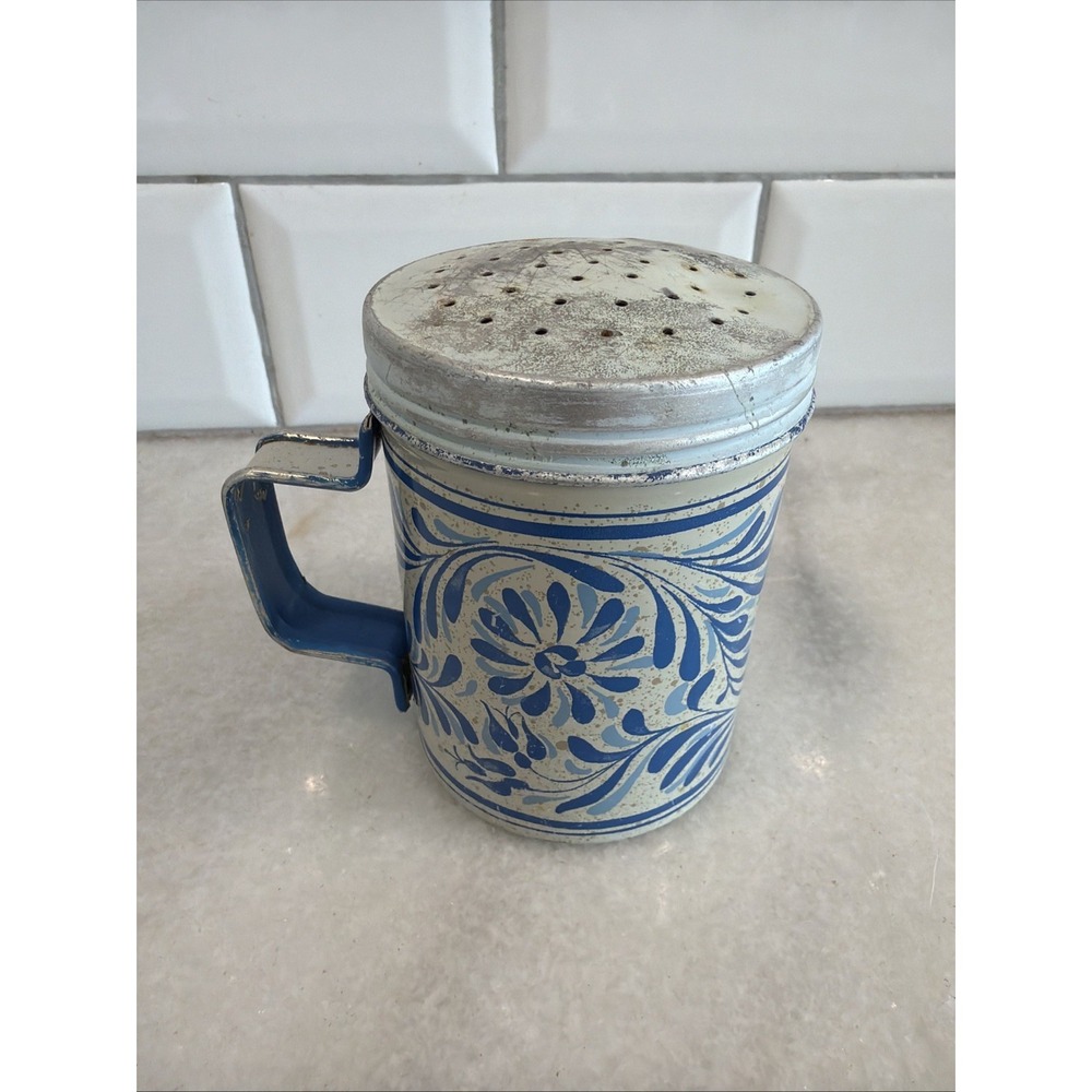 Vintage AVON Country Talc Shaker, 1977 EUC Powder Sugar‎ Shaker GWB01